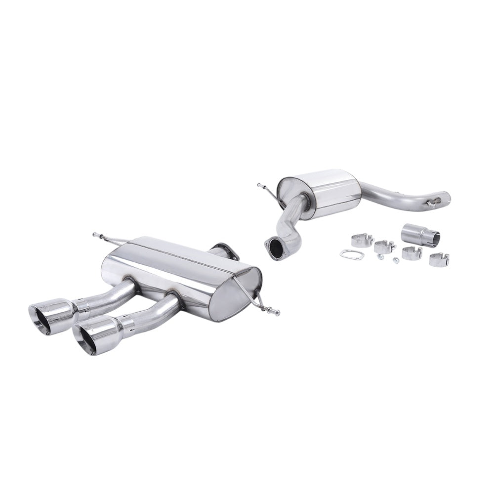 Milltek Cat Back Exhaust Seat Leon Cupra R 2.0 TSI 265PS 10-12-Exhaust System-carbonizeduk