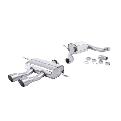 Milltek Cat Back Exhaust Seat Leon Cupra R 2.0 TSI 265PS 10-12-Exhaust System-carbonizeduk