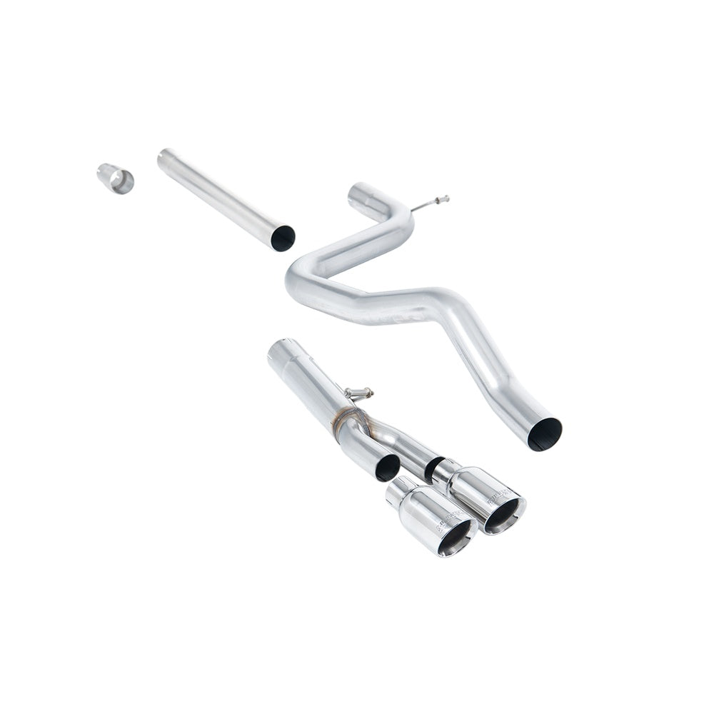 Milltek Cat Back Exhaust Seat Leon FR 2.0 TDI 150 SC and 5-Door (manual and DSG-auto) 13-20-Exhaust System-carbonizeduk