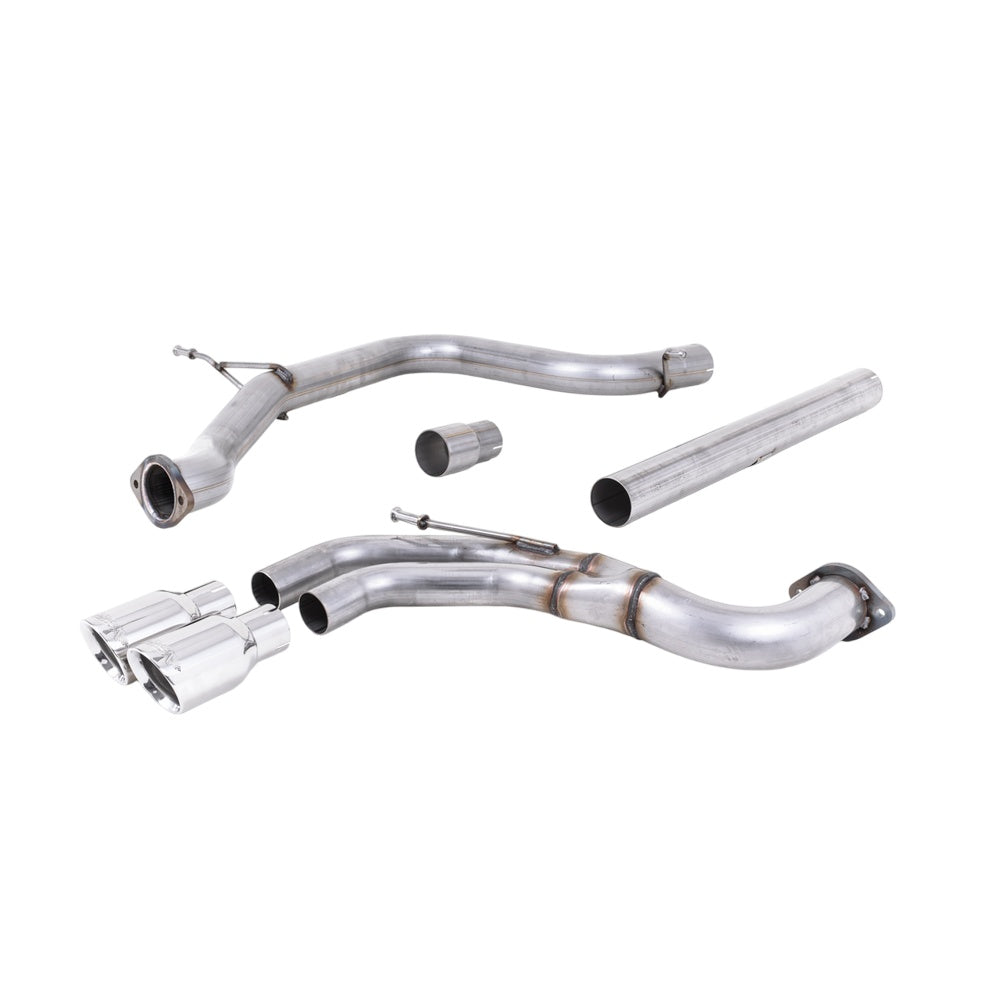 Milltek Cat Back Exhaust Seat Leon FR 2.0 TDI 184PS SC and 5-Door (manual and DSG-auto) 13-20-Exhaust System-carbonizeduk