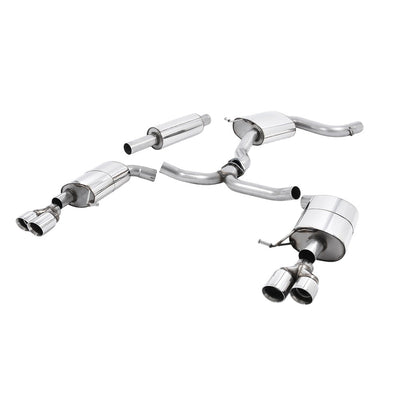 Milltek Cat Back Exhaust Seat Leon ST Cupra 280 and 290 2.0 TSI (280 and 290PS Non-OPF/GPF Models) 15-19-Exhaust System-carbonizeduk