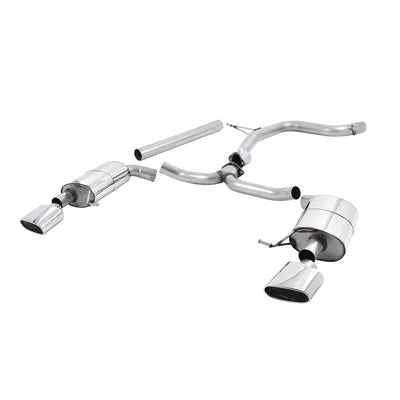 Milltek Cat Back Exhaust Seat Leon ST Cupra 280 and 290 2.0 TSI (280 and 290PS Non-OPF/GPF Models) 15-19-Exhaust System-carbonizeduk