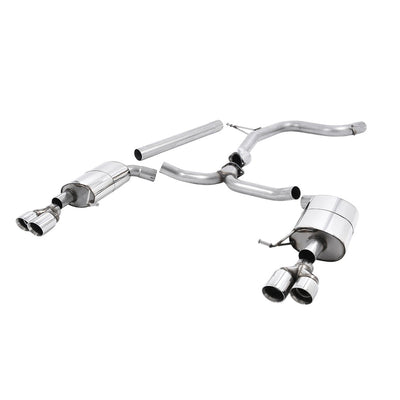Milltek Cat Back Exhaust Seat Leon ST Cupra 280 and 290 2.0 TSI (280 and 290PS Non-OPF/GPF Models) 15-19-Exhaust System-carbonizeduk