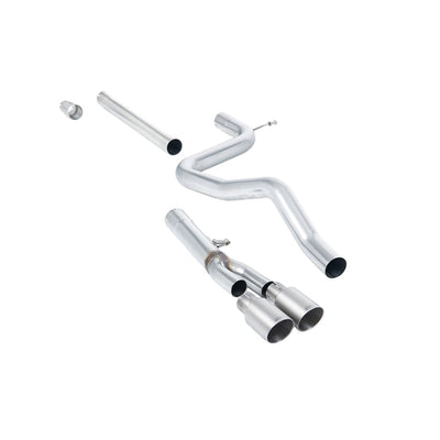 Milltek Cat Back Exhaust Seat Leon FR 2.0 TDI 150 SC and 5-Door (manual and DSG-auto) 13-20-Exhaust System-carbonizeduk
