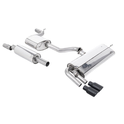 Milltek Cat Back Exhaust Seat Leon FR 1.8 TSI 180PS SC and 5-Door 13-18-Exhaust System-carbonizeduk