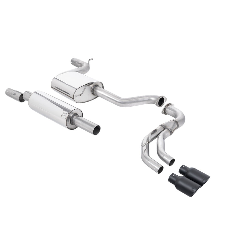 Milltek Cat Back Exhaust Seat Leon FR 1.8 TSI 180PS SC and 5-Door 13-18-Exhaust System-carbonizeduk