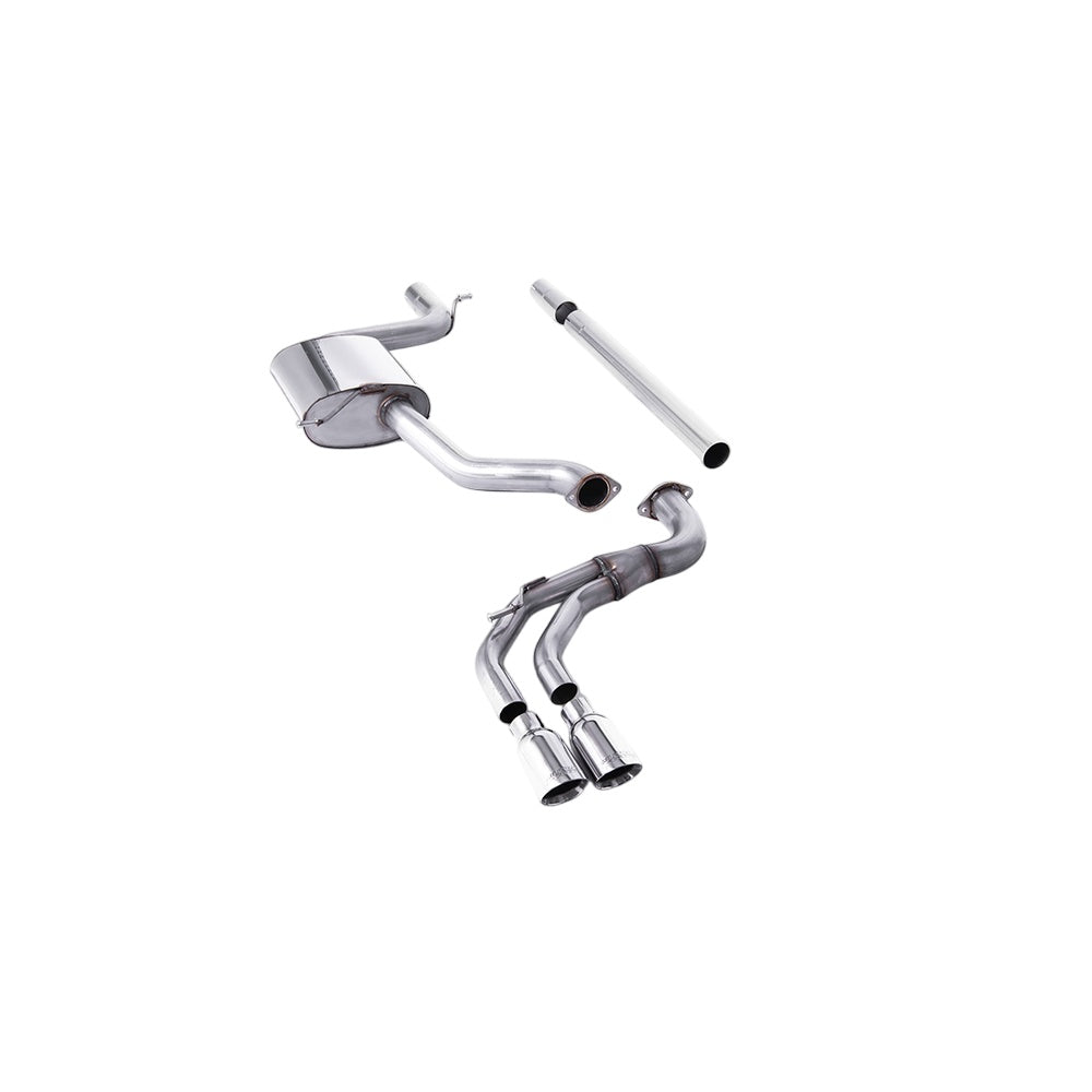 Milltek Cat Back Exhaust Volkswagen Golf Mk7.5 1.5TSI Evo GT and R-Line (Both GPF/OPF and Non GPF/OPF Models) 17-21-Exhaust System-carbonizeduk