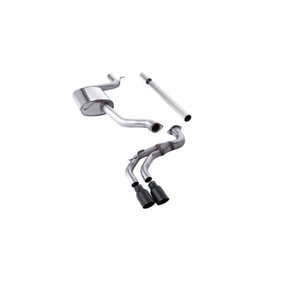 Milltek Cat Back Exhaust Seat Leon FR 1.8 TSI 180PS SC and 5-Door 13-18-Exhaust System-carbonizeduk