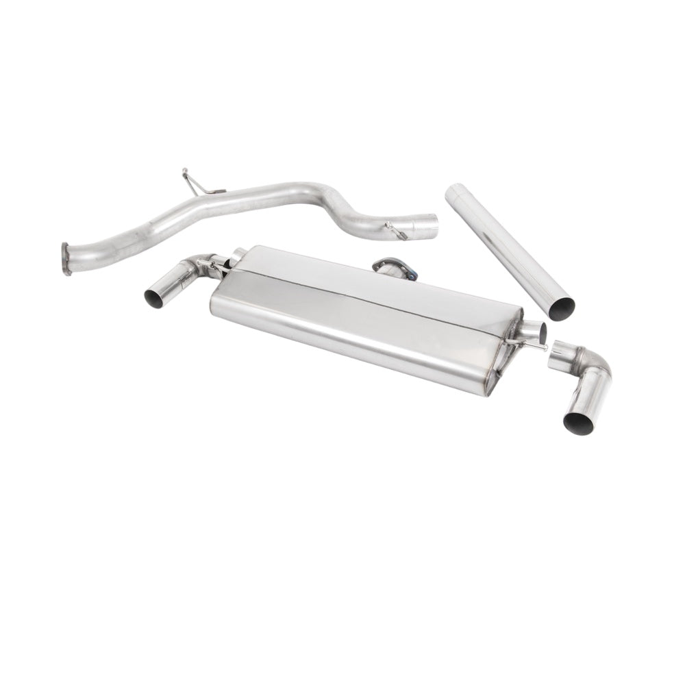 Milltek Cat Back Exhaust Seat Leon Cupra 290 3 and 5-Door Hatch (GPF/OPF Equipped Models Only) 19-20-Exhaust System-carbonizeduk