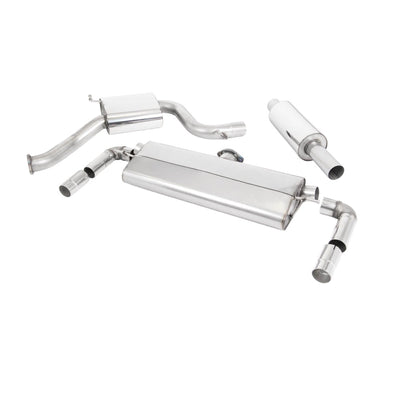 Milltek Cat Back Exhaust Seat Leon Cupra 300 2.0 TSI (Non-OPF/GPF Models) 18-19-Exhaust System-carbonizeduk