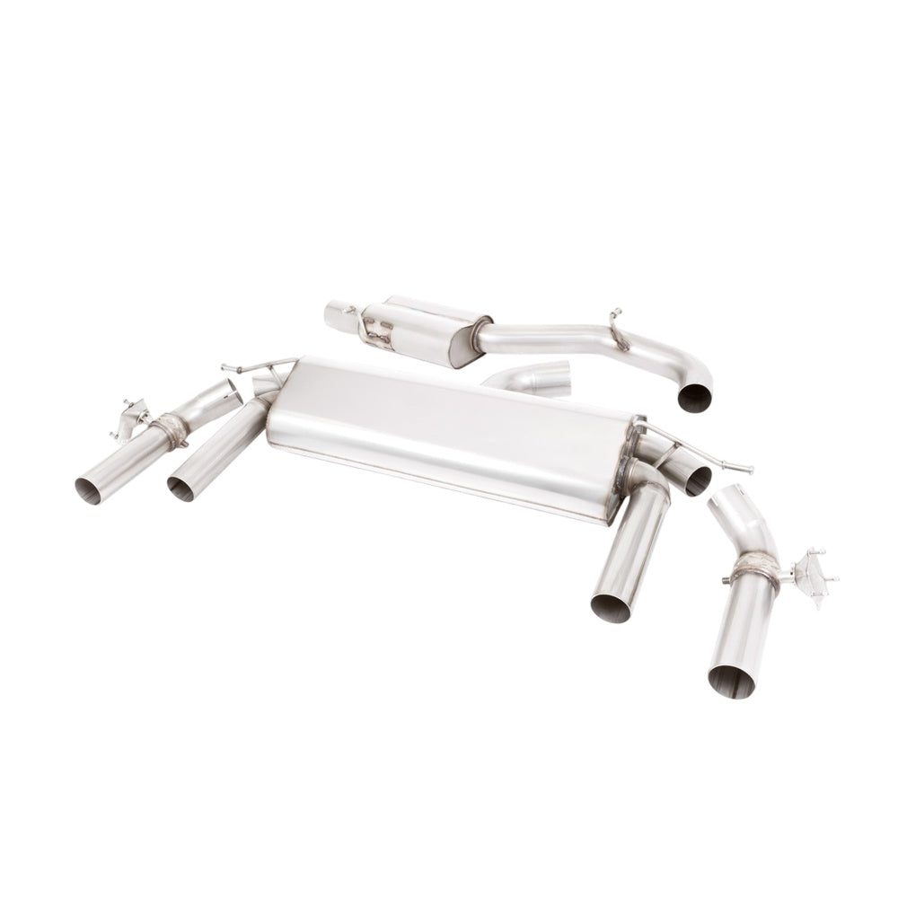 Milltek Cat Back Exhaust Seat Ateca Cupra 300 4Drive (GPF/OPF Models Only NON MQB EVO 4) Inc Facelift Models 19-25-Exhaust System-carbonizeduk