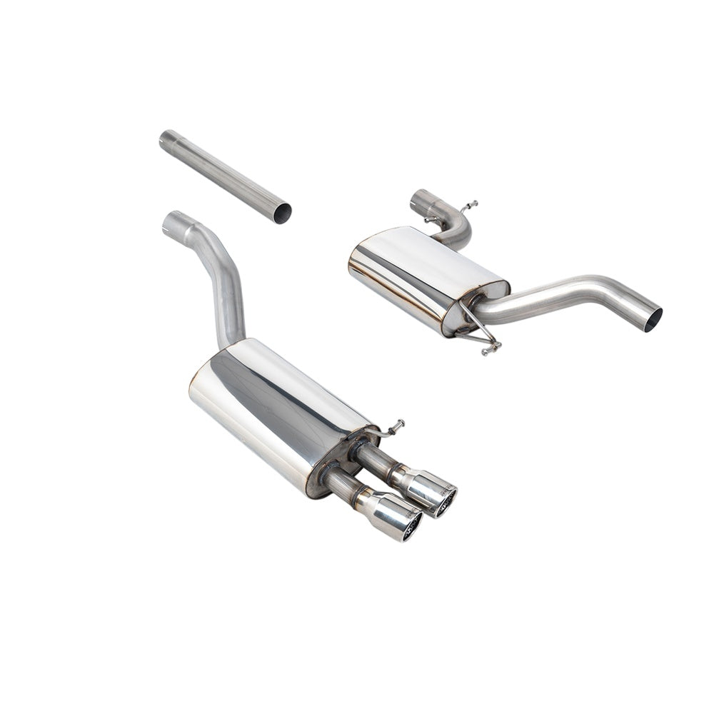 Milltek Cat Back Exhaust Skoda Octavia vRS 2.0T FSi 06-10-Exhaust System-carbonizeduk