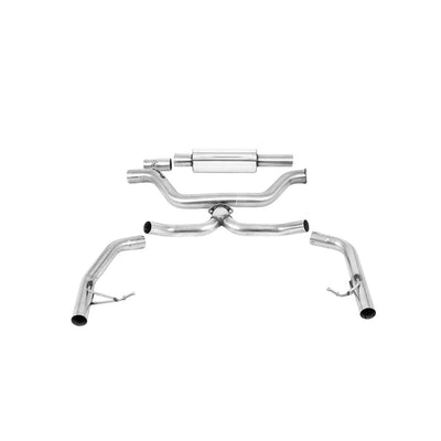Milltek Particulate Filter-back Exhaust Skoda Octavia vRS 2.0 TSI 245PS (MQB EVO Mk4) Hatch and Estate (OPF/GPF Models Only) 20-25-Exhaust System-carbonizeduk