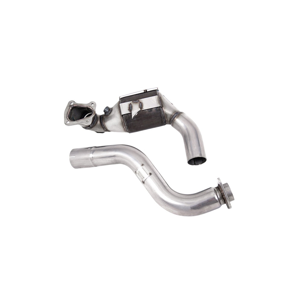Milltek Downpipe Exhaust Suzuki Swift Sport 1.4 BoosterJet (Non Hybrid and without GPF/OPF) 17-25-Manifolds, Decats & Sports Cats-carbonizeduk