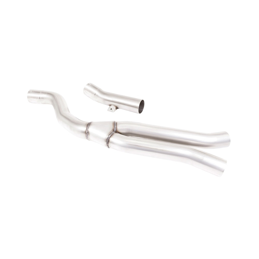 Milltek Resonator Bypass Exhaust Toyota Supra A90 Coupe 3.0 Turbo (USA/ROW without OPF/GPF) Both Auto and Manual Models 19-25-Exhaust System-carbonizeduk