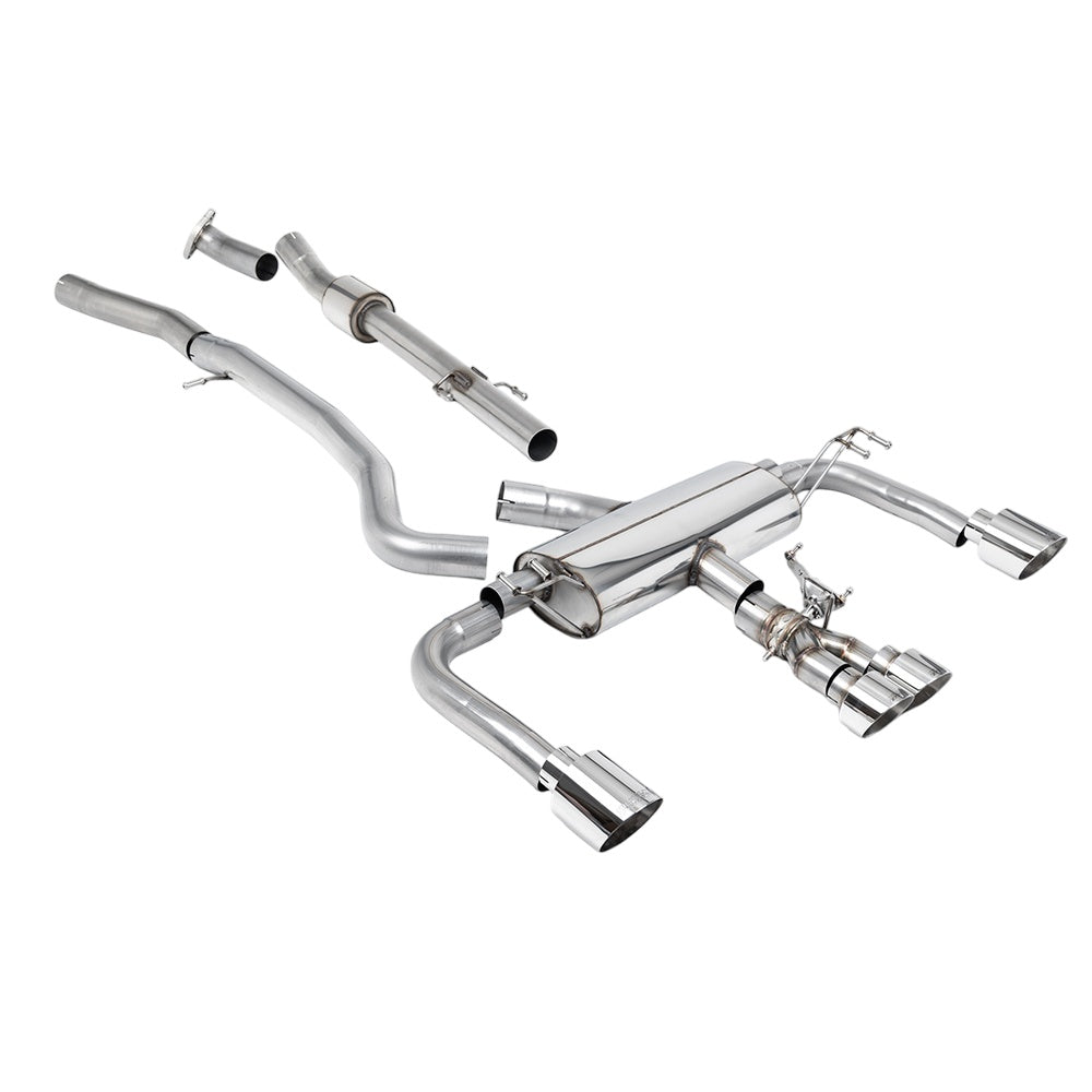 Milltek Primary Cat Back Exhaust Toyota Corolla GR Corolla 1.6 Turbo 23-25-Exhaust System-carbonizeduk