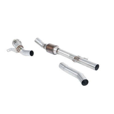 Milltek Large Bore Downpipe and Hi-Flow Sports Cat Exhaust Toyota Corolla GR Corolla 1.6 Turbo 23-25-Manifolds, Decats & Sports Cats-carbonizeduk