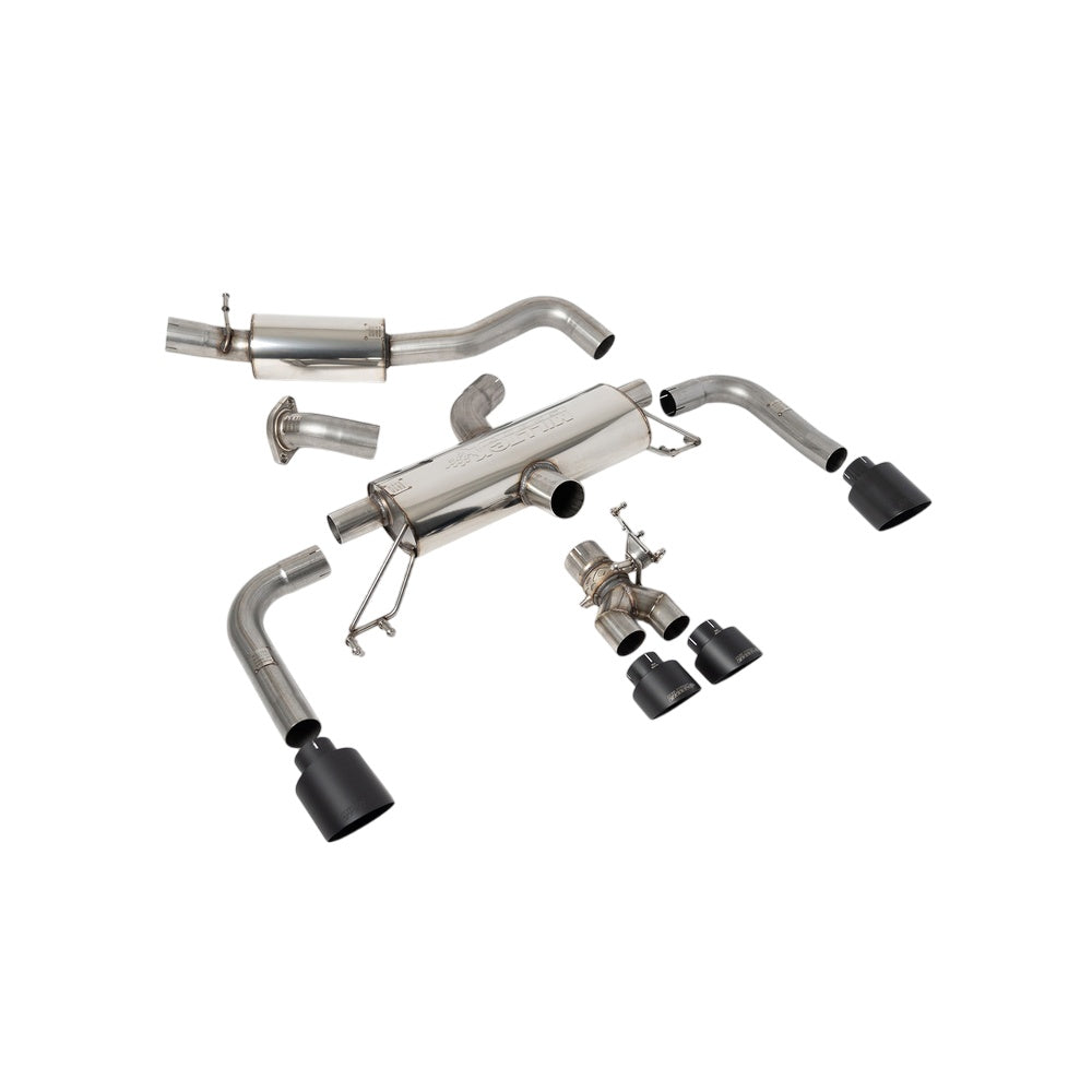 Milltek Secondary Cat Back Exhaust Toyota Corolla GR Corolla 1.6 Turbo 23-25-Manifolds, Decats & Sports Cats-carbonizeduk