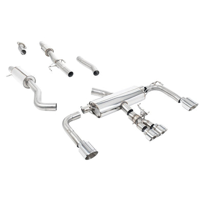 Milltek Primary Cat Back Exhaust Toyota Corolla GR Corolla 1.6 Turbo 23-25-Exhaust System-carbonizeduk