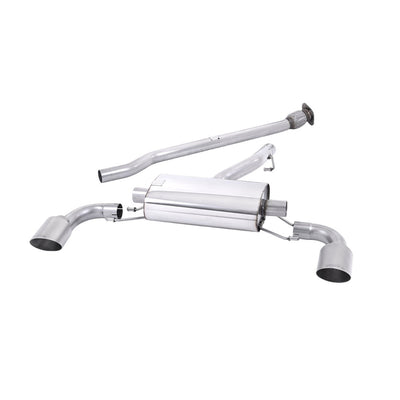 Milltek Secondary Cat Back Exhaust Toyota GR86 2.4 Litre 22-25-Manifolds, Decats & Sports Cats-carbonizeduk