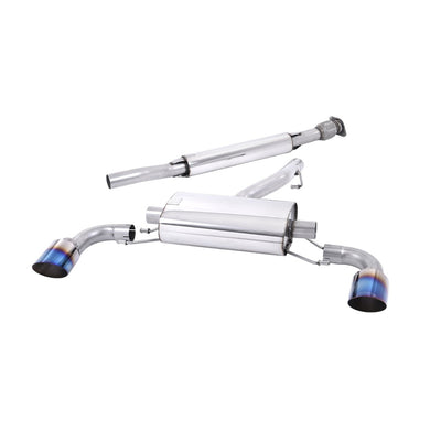 Milltek Secondary Cat Back Exhaust Toyota GR86 2.4 Litre 22-25-Manifolds, Decats & Sports Cats-carbonizeduk