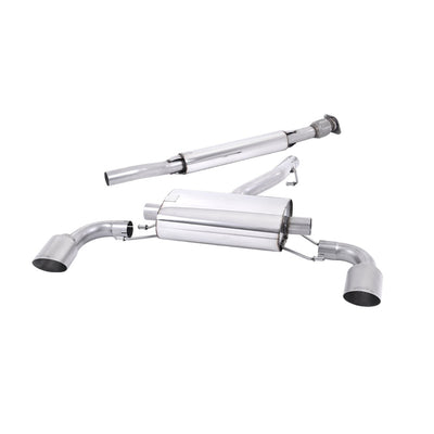Milltek Secondary Cat Back Exhaust Toyota GR86 2.4 Litre 22-25-Manifolds, Decats & Sports Cats-carbonizeduk