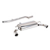 Milltek Cat Back Exhaust Volkswagen Golf Mk4 R32 3.2 V6 4WD 02-05-Exhaust System-carbonizeduk