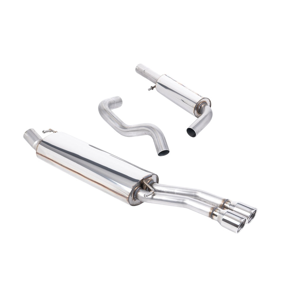 Milltek Cat Back Exhaust Volkswagen Bora 1.8T 2WD 00-05-Exhaust System-carbonizeduk