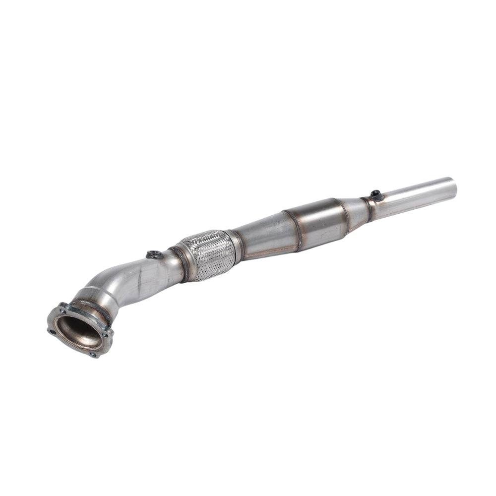 Milltek Large Bore Downpipe and Hi-Flow Sports Cat Exhaust Seat Leon 1.8T Sport and Cupra 180PS 00-05-Manifolds, Decats & Sports Cats-carbonizeduk