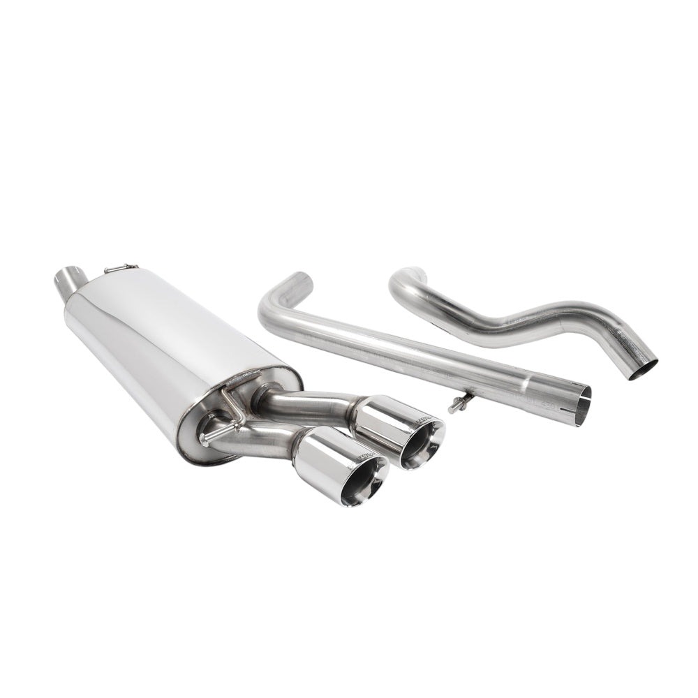 Milltek Cat Back Exhaust Seat Leon 1.8T Sport and Cupra 180PS 00-05-Exhaust System-carbonizeduk