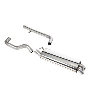 Milltek Cat Back Exhaust Volkswagen Golf Mk4 1.9 TDI PD and non-PD 00-04-Exhaust System-carbonizeduk