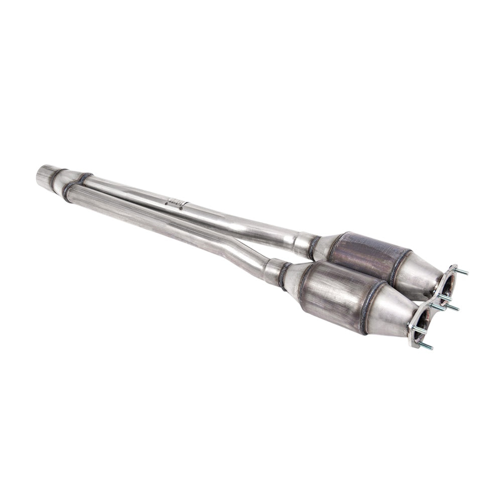 Milltek Hi-Flow Sports Cat Exhaust Volkswagen Golf Mk4 R32 3.2 V6 4WD 02-05-Manifolds, Decats & Sports Cats-carbonizeduk