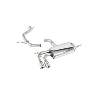 Milltek Cat Back Exhaust Volkswagen Scirocco GT 2.0 TSi 200PS 08-16-Exhaust System-carbonizeduk