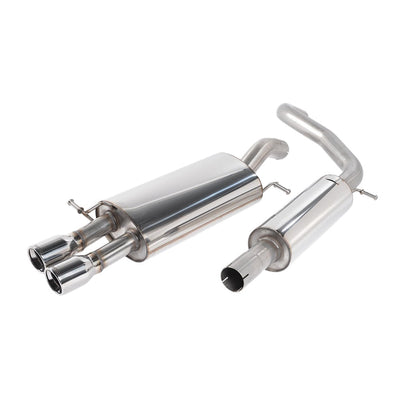 Milltek Cat Back Exhaust Volkswagen Polo GTi 1.8T 06-10-Exhaust System-carbonizeduk