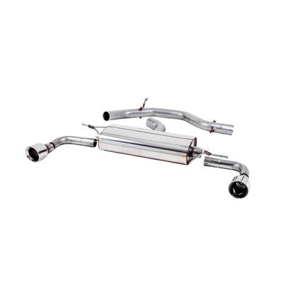Milltek Cat Back Exhaust Volkswagen Golf Mk6 GTi 2.0 TSI 210PS 09-13-Exhaust System-carbonizeduk