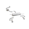 Milltek Cat Back Exhaust Volkswagen Golf Mk6 GTi 2.0 TSI 210PS 09-13-Exhaust System-carbonizeduk