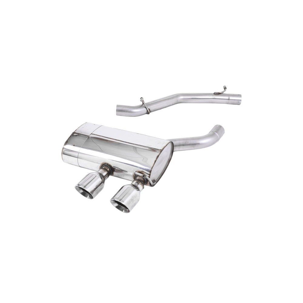 Milltek Cat Back Exhaust Volkswagen Golf Mk5 R32 3.2 V6 05-09-Exhaust System-carbonizeduk