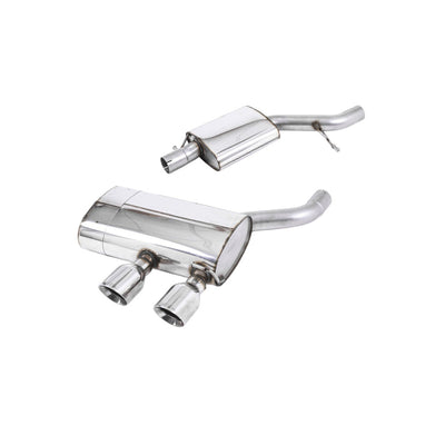 Milltek Cat Back Exhaust Volkswagen Golf Mk5 R32 3.2 V6 05-09-Exhaust System-carbonizeduk