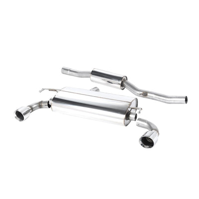 Milltek Cat Back Exhaust Volkswagen Golf Mk4 R32 3.2 V6 4WD 02-05-Exhaust System-carbonizeduk