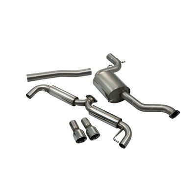 Milltek Cat Back Exhaust Volkswagen Golf Mk6 GTi 2.0 TSI 210PS 09-13-Exhaust System-carbonizeduk