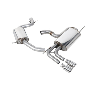 Milltek Cat Back Exhaust Volkswagen Golf Mk5 GTi Edition 30 2.0T FSi 230PS 06-09-Exhaust System-carbonizeduk