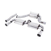 Milltek Cat Back Exhaust Volkswagen Scirocco R 09-16-Exhaust System-carbonizeduk
