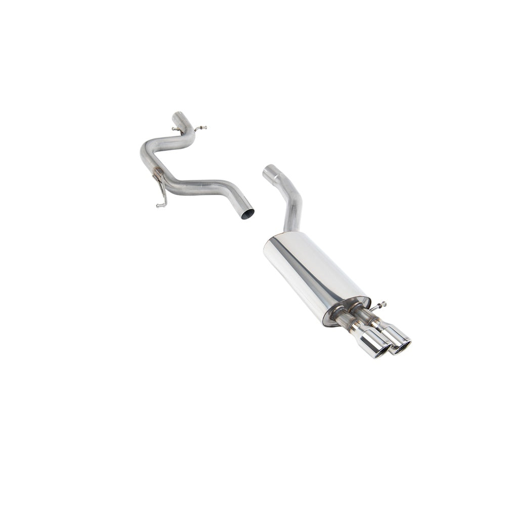 Milltek Cat Back Exhaust Volkswagen Jetta Mk5 GLI 2.0T FSI 06-10-Exhaust System-carbonizeduk