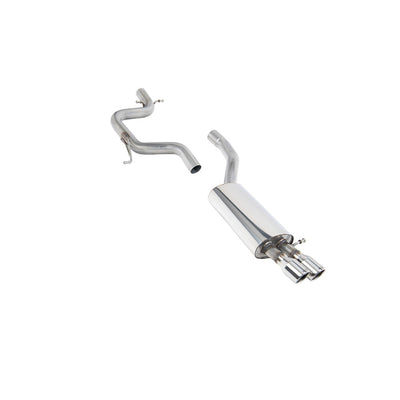 Milltek Cat Back Exhaust Volkswagen Jetta Mk5 GLI 2.0T FSI 06-10-Exhaust System-carbonizeduk