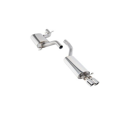Milltek Cat Back Exhaust Volkswagen Jetta Mk5 GLI 2.0T FSI 06-10-Exhaust System-carbonizeduk