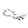 Milltek Cat Back Exhaust Volkswagen Golf Mk5 2.0 TDI 140PS 04-09-Exhaust System-carbonizeduk