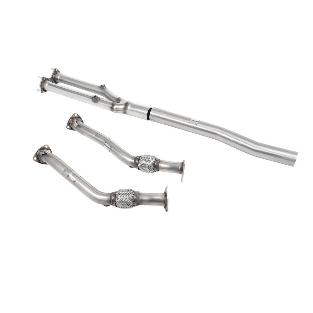 Milltek Cat Replacement Pipe Exhaust Volkswagen Golf Mk5 R32 3.2 V6 05-09-Manifolds, Decats & Sports Cats-carbonizeduk