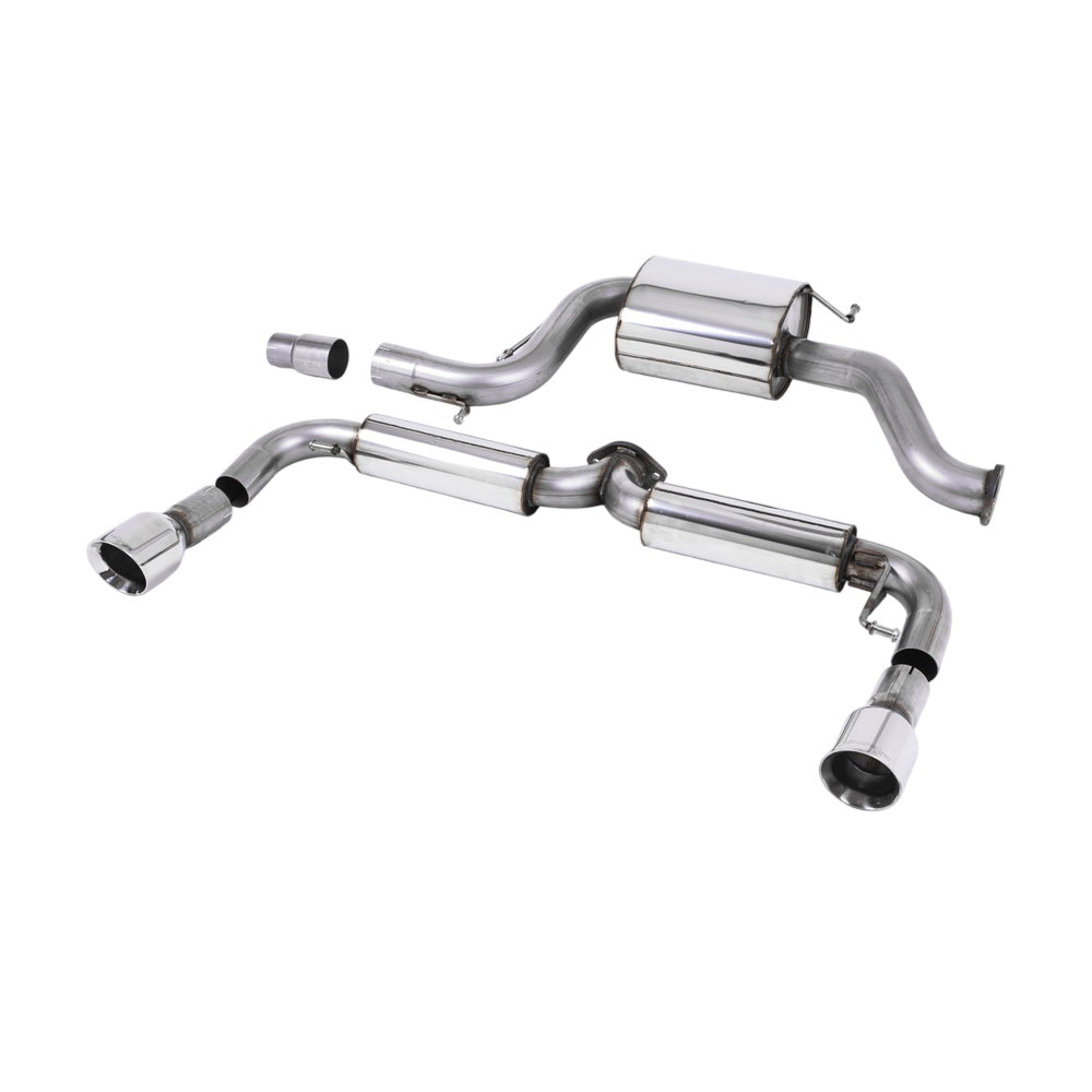 Milltek Cat Back Exhaust Volkswagen Golf Mk6 GTi Edition 35 11-12-Exhaust System-carbonizeduk