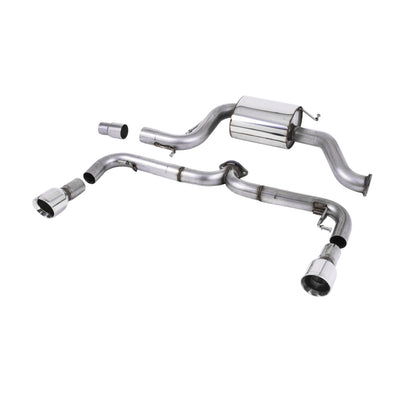 Milltek Cat Back Exhaust Volkswagen Golf Mk6 GTi Edition 35 11-12-Exhaust System-carbonizeduk