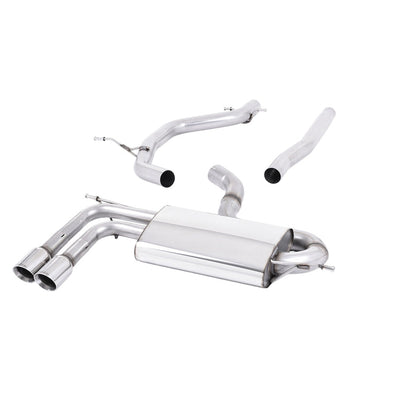 Milltek Particulate Filter-back Exhaust Audi A3 2.0 TDI 170bhp 2WD 3-Door DPF 08-12-Exhaust System-carbonizeduk